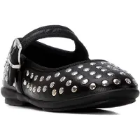 Xti Kids for girl. 15128801-NEGRO Ballerinas 151288 black (28), Flat, Buckle, Casual, Party, Classic, children's fashion