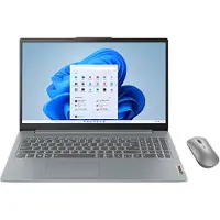 Lenovo IdeaPad Slim 3i 15 i3-8GB-128GB + Mouse 13th Generation Intel Core i3-1315U Processor E-cores up to 3.30 GHz P-cores up to 4.50 GHz, Windows 11 Home in S mode 64, 128 GB UFS 3.1