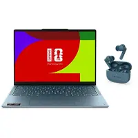 Lenovo Yoga Slim 7 14 AI-R5-16GB-512GB + Earbuds AMD Ryzen AI 5 430 Processor 2.00 GHz up to 4.50 GHz, Windows 11 Home 64, 512 GB SSD M.2 2242 PCIe Gen4 QLC