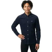 Gant Regular Fit Corduroy Shirt Evening Blue