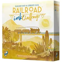 Asmodee Railroad Ink Yellow Edition Board Game Monivärinen