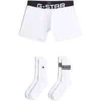 G-Star Boxer and Sock Set 40-43 - White - Men