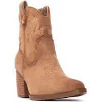 Refresh for woman. 17301402-BEIGE Ankle boots 173014 beige (41), 3 to 5 cm, Zip, Casual