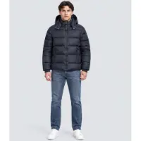 GUESS for man. M6BL42W4154 Blue Metallic Padded Jacket (XXL), Casual, Polyamide