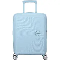 American Tourister Soundbox Spinner Matkalaukku 35,5L, Pastel Blue