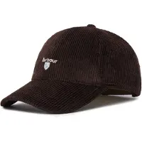 Barbour Lippalakki 'Preston' tummanruskea / valkoinen