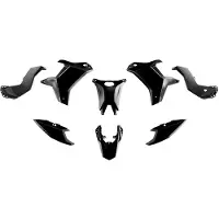 Race Tech Plastik Kit T7 Revolution 25–26 Musta