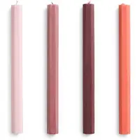 HAY Hexagon Candle kynttiläsekoitus 4-pack Marja