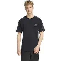 Adidas Essentials 3 Stripes Single Jersey Left Chest Branded Lyhythihainen T-paita