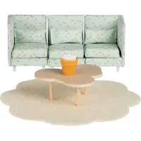Lundby Dockhustillbehör Lounge-Soffa - Blue - ONE SIZE