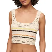 Superdry Lace Up Crochet Hihaton Toppi