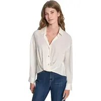 DKNY Dw5900125 Pitkähihainen Kauluspaita