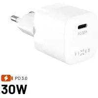 FIXED Super Fast Mini Home Charger USB-C PD 30W White