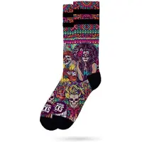American Socks Día De Los Muertos Coolmax Half Pitkät Sukat