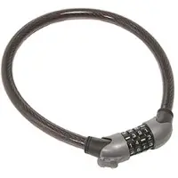 Contec C-300 Cable Lock Musta,Hopeinen 15 x 650 mm