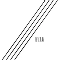 Sapim Cx-ray Inox Spoke Musta 258 mm