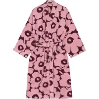 Marimekko Pieni Unikko kylpytakki L Plum-pink