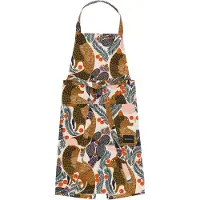 Marimekko Pieni Ketunmarja esiliina White-monivärinen