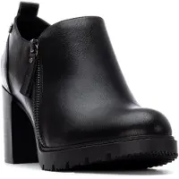 Xti for woman. 14430101-NEGRO Shoes 144301 black (39), 5 to 8 cm, Zip, Casual