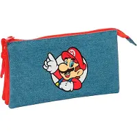 Safta Triple Super Mario Kynäkotelo