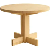 Vaarnii Ruokapöytä Ø100 Cm - Ruokapöydät & Baaripöydät Honkapuu Natural - 200200