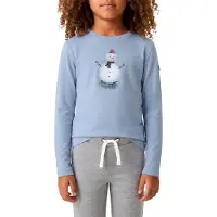 Super.natural Snowman Regular Fit Pitkähihainen T-paita