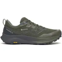 Saucony Peregrine 16 GTX Shoes Green Grey AW26, Size 47 - EUR