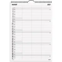 Mayland Familiekalender Black and white 3 kol. 2027