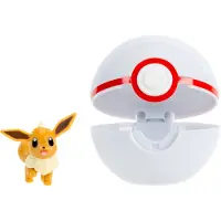 Pokémon Clip N Go Eevee With Premier Ball - Multi/patterned - ONE SIZE
