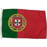 Goldenship Portugal Flag Monivärinen 40 x 60 cm