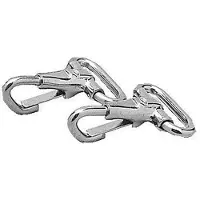 Taylor Snap Carabiner Hopeinen 19 mm
