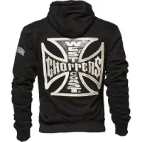West Coast Choppers Og Classic Panel Kokovetoketjullinen Collegepaita