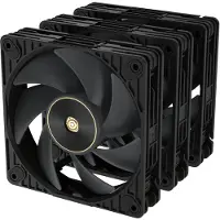 Asus ProArt PF120 Fan PWM Black 3in1, Tuuletin, 12 cm, Musta (90DA00M0-B09020)
