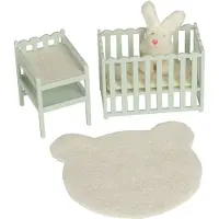 Lundby Tremmeseng & Puslebord - Multi/patterned - ONE SIZE