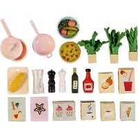 Lundby Køkkentilbehør - Multi/patterned - ONE SIZE