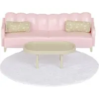 Lundby Vardagsrum Basic - Multi/patterned - ONE SIZE