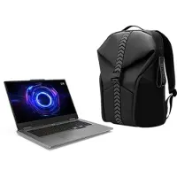 Lenovo LOQ 17i i7-24GB-512GB-RTX 5070 + Backpack 14th Generation Intel Core i7-14700HX Processor E-cores up to 3.90 GHz P-cores up to 5.50 GHz, Windows 11 Home 64, 512 GB SSD M.2 2242 PCIe Gen4 TLC