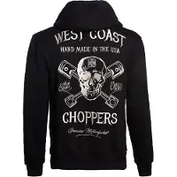 West Coast Choppers High Speed Vetoketjuhuppari Musta Miehet, size XL