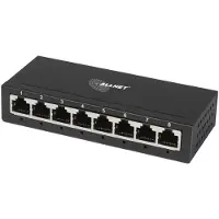 ALLNET 215278, Hallitsematon, L2, Gigabit Ethernet (10/100/1000), Työpöytä (ALL-SG8008)