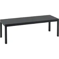 Muuto Workshop sohvapöytä 43 x 120 cm - Black