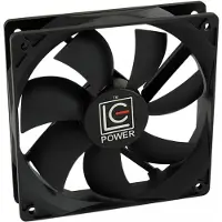 LC-Power LC-CF-120, Tuuletin, 12 cm, 800 RPM, 1500 RPM, 86,05 m³/h, Musta