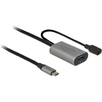 DeLOCK – Active USB 3.2 Gen 1 extension cable USB Type-C to USB Type-A, 5m (85391)