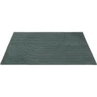 Muuto Relevo matto 170x240 Cm Tumman - Villamatot Villa Vihreä - RLVRQU240A02