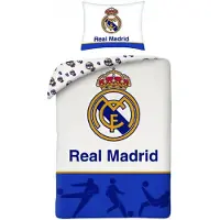 Real Madrid REB-80223BL vuodevaatesetti 140x200 cm, puuvillaa, 2-osainen