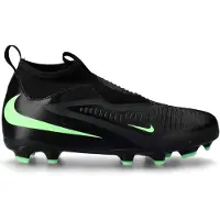 Nike Phantom 6 Academy High Cut Mg Shadow - Musta/illusion Green Lapset - Multi Ground (Mg), koko 35½