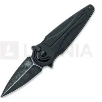 Fox knives Saturn Flipper - Blackwash - G10 kääntöveitsi, musta
