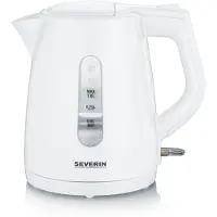 Severin 3411 -vedenkeitin, 1,0 l, 2200 W, valkoinen