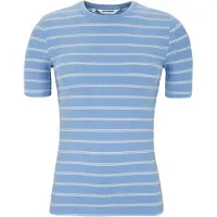 Soft Rebels Srfenja Stripe Ss Top - Blue - XS