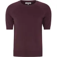 Soft Rebels Srmarla Ss O-Neck Knit - Burgundy - XL