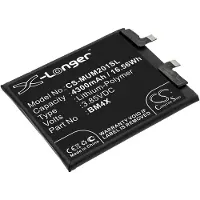 123accu Xiaomi älypuhelinten M2011K2C / M2011K2G yhteensopiva akku 4300mAh